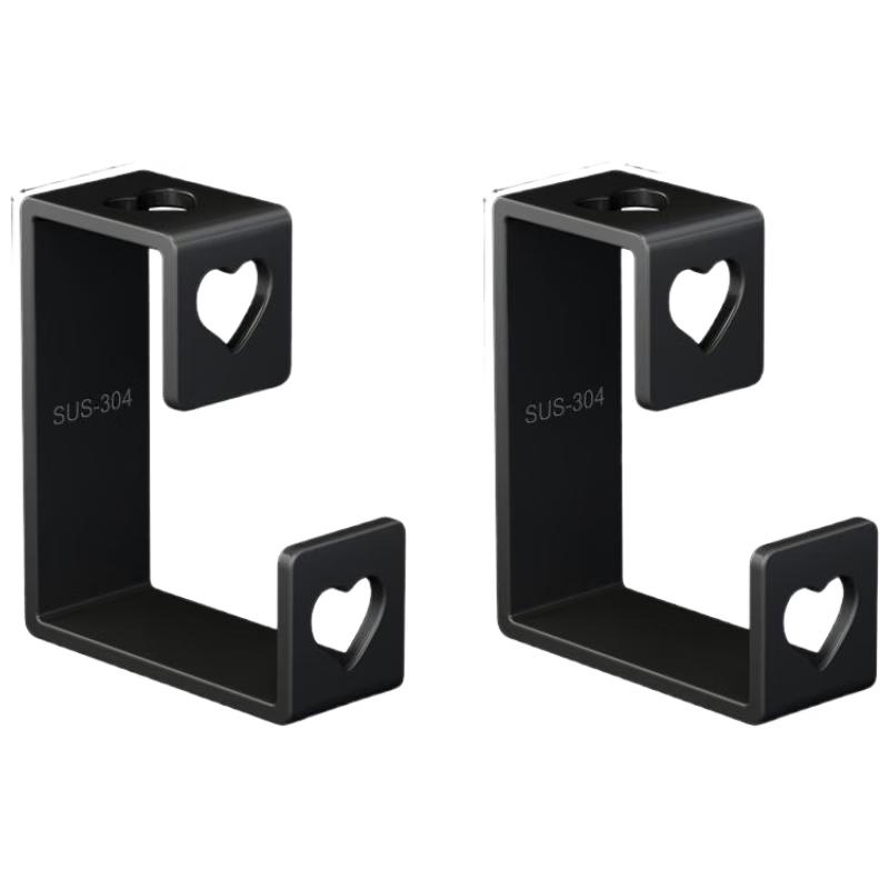 JINGRUIXIANG Drill-Free Wall-Mounted Stainless Steel Basin Holder