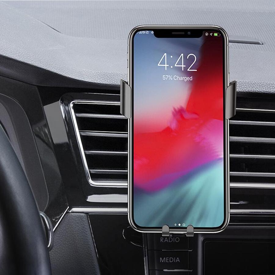 New Mobile Phone Gravity Bracket 360-degree Air Vent Mount Stand Phone Holder