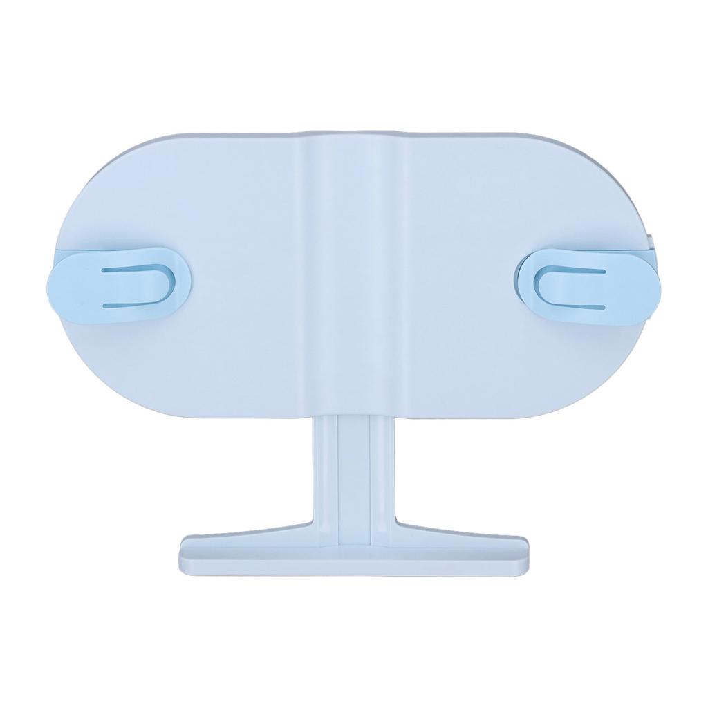 Suport de citire de cărți Ajustare lățime Suport de carte portabil, compact, albastru pentru telefoane mobile, tablete Stud