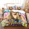 3D Print Hannah Montana All Season Duvet Cover Bedding Comforter Sets Soft Quilt Cover And Pillowcases Single_Double_Queen_King