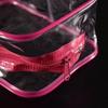 Cute Toiletry Bag Stand Cosmetic Bag For Women Clear Zipper Makeup Bag Travel Female Makeup Brush Holder Organizer Toiletry Bag