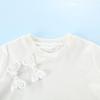 Montagut Mädchen-T-Shirt im neuen chinesischen Stil 2026 – antibakteriell, Kurzarm