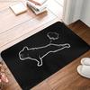 French Bulldogs Entrance Doormat Home Decoration Balcony Long Rugs Non-slip Bedroom Floor Mat Living Room Carpet