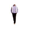 Li-Ning Basketball Series Wade Christmas Edition Hooded Long-Sleeve Fleece Sweatshirt Men Tops Lavender AWDU651-2
