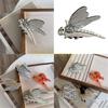 49MD Hair Clip for Women Creative Barrettes Elegant Dragonflies Elegant Hair Jaw Clip