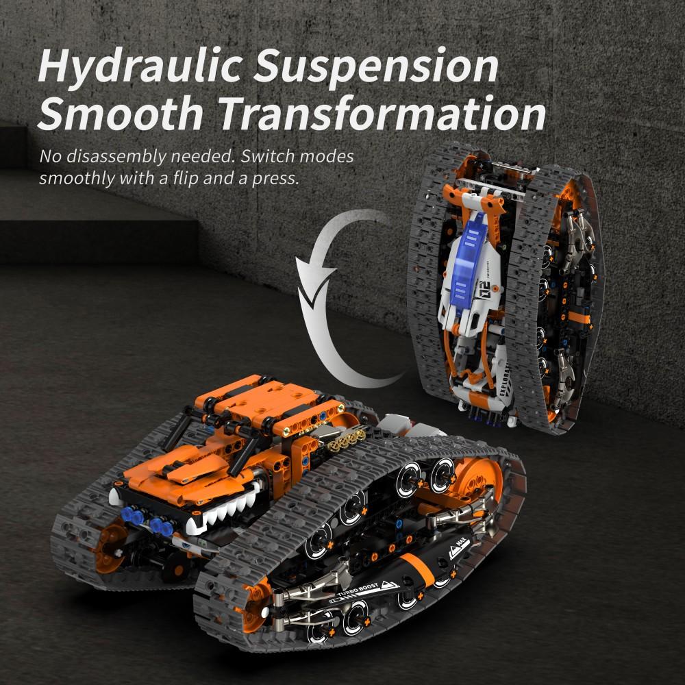 High-Quality Smart High-Quality App High-Quality Controlled High-Quality Robotic Armored combat vehicle - Self-assembly High-Quality Building