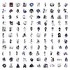 110 Fundamental Paper Education Graffiti Stickers Decorate Luggage Scooter Stickers