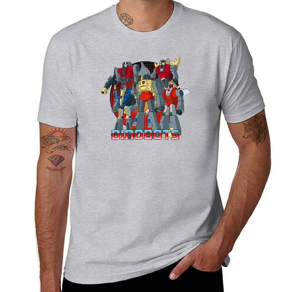 Dinobots Autobots Transformer G1 T-Shirt Niedliche Kleidung Einfaches T-Shirt Herren T-Shirt für Kinder Jungen Mädchen Frauen Männer Oberteil T-Shirt Kleidung