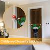 Portable Door Lock Keyless Anti-theft Hotel Lock Travel Locks Childproof Door Lock Security Home Safety