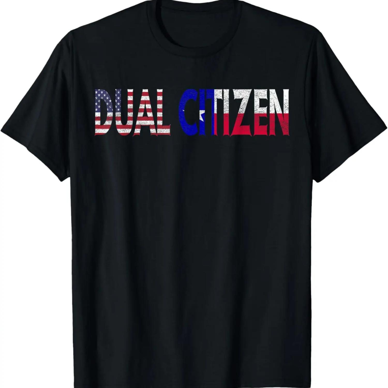 Dual Citizen Texan T-Shirt - Texas Citizenship S