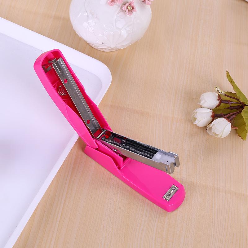 Medium-Sized Labor-Saving Color Stapler Set for Office and Student Use