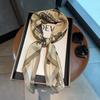 Old Money Wind Shawl Triangle Scarf Printing Premium Textured Silk Scarf Double Sided Headscarf Women's Decorative Comfortable Scarf