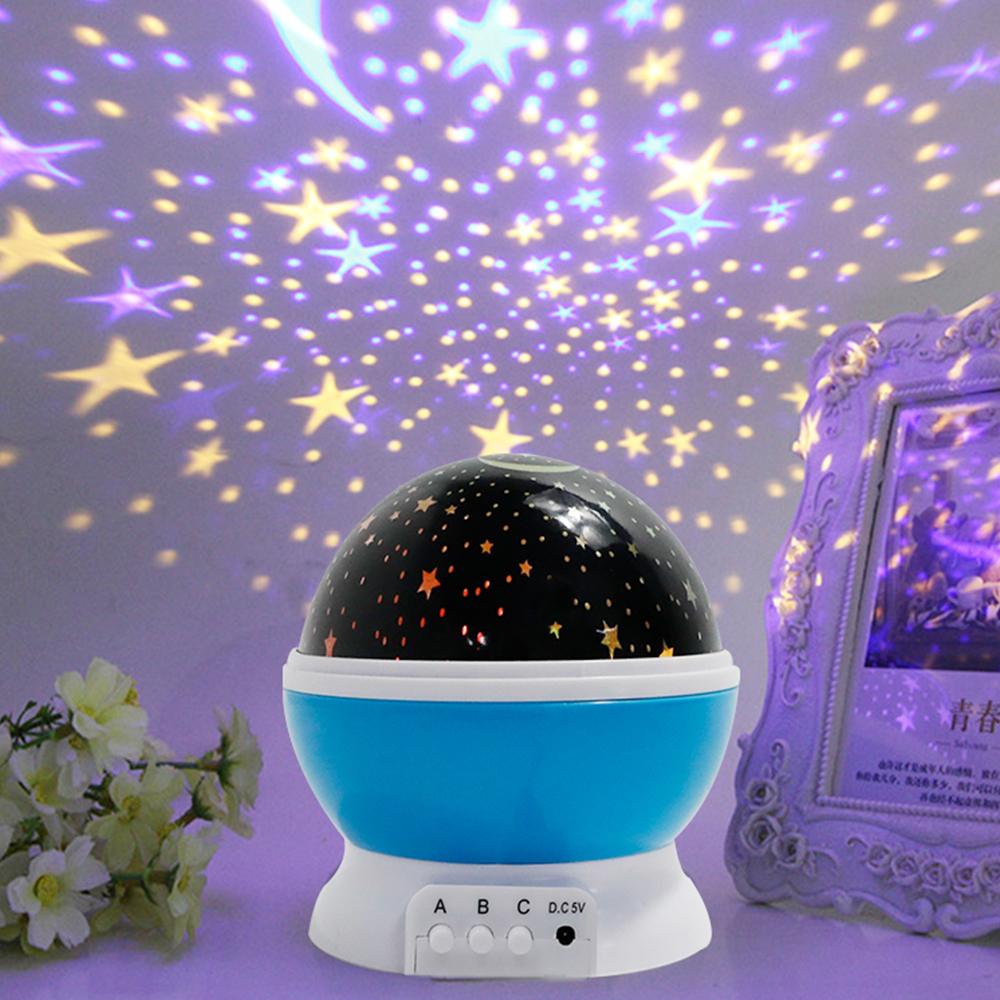 Star Projector Starry Sky Rotating LED 