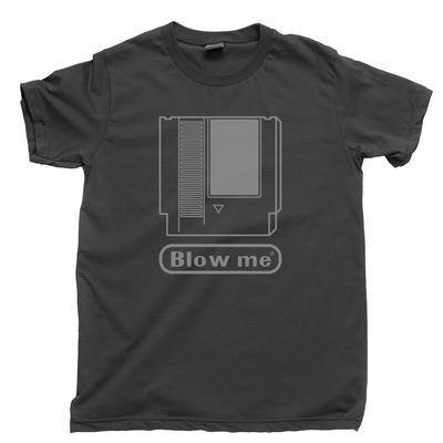 80s Cartridge BLOW ME  SNES Genesis N64 Console Games Lot Unisex T-Shirt