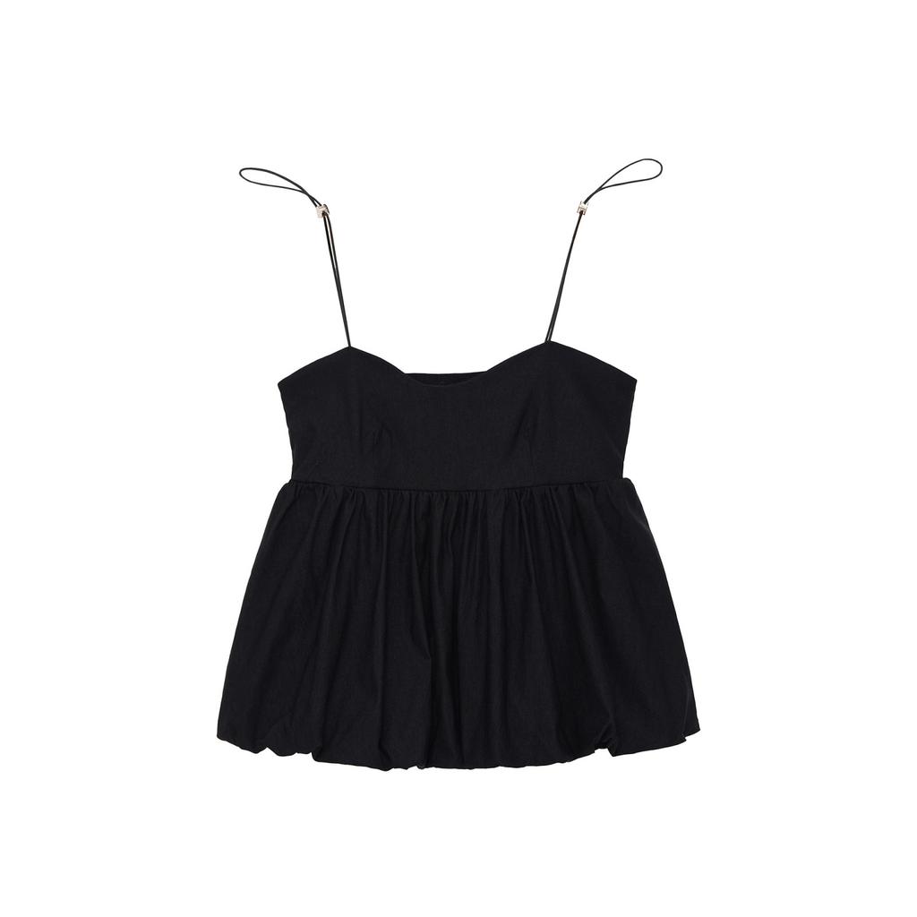 European and American Style New Women's Versatile Balloon Style Top 5584/005/700