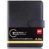 Deli 25K 100-Sheet Removable Leather Loose-leaf Notebook