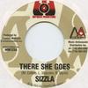 7inch Record SIZZLA - There She Goes Mo Music 2003 US Reggae, Ska & Dub