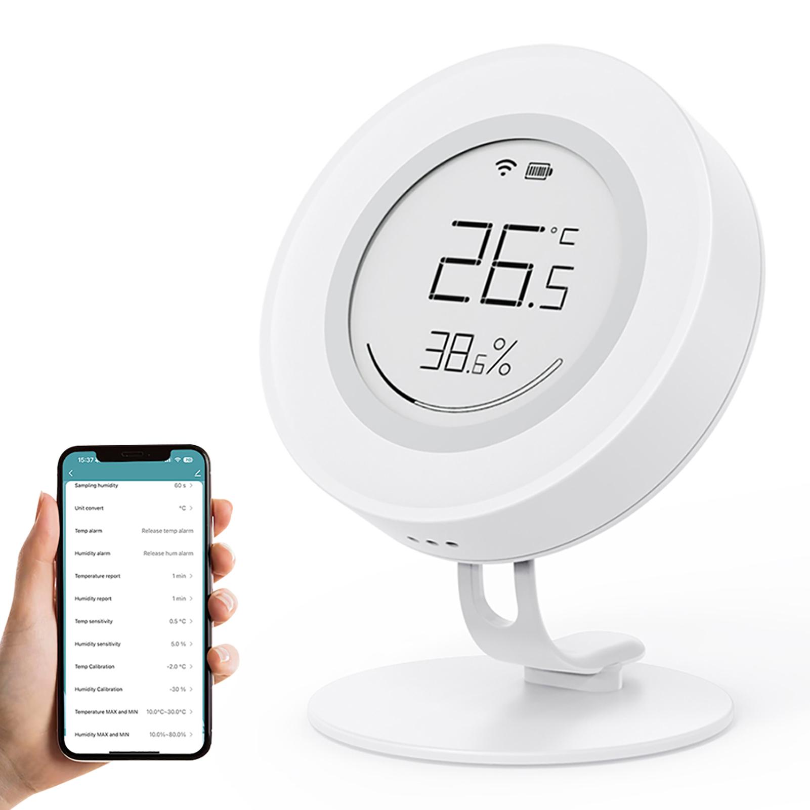 Portable Temperature and Humidity Detector Household   Baby s Room Hygrothermograph Digital Display Temperature and Humidity Meter E-