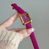 9153B Waterproof Square Women's Quartz Watch Belt Women's Watch High Value