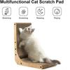 Griffoir Mural - FUKUMARU - L - 42 cm - Carton Recyclé - Pour Chats d'Intérieur