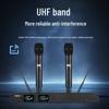 HDCON HT-P220S5 Professional UHF Handheld Dual Wireless Microphone System (CN version)