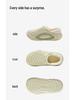 Men's and Women's Waterproof Cotton Slippers - Warm, Non-slip, Wear-resistant, Soft Sole for Autumn/Winter Outdoor Wear.