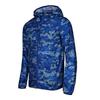 Adidas Windbreaker 1 Lifestyle Series Zip-Up Hooded Long Sleeve Jacket Men Jacket Blue CV4851
