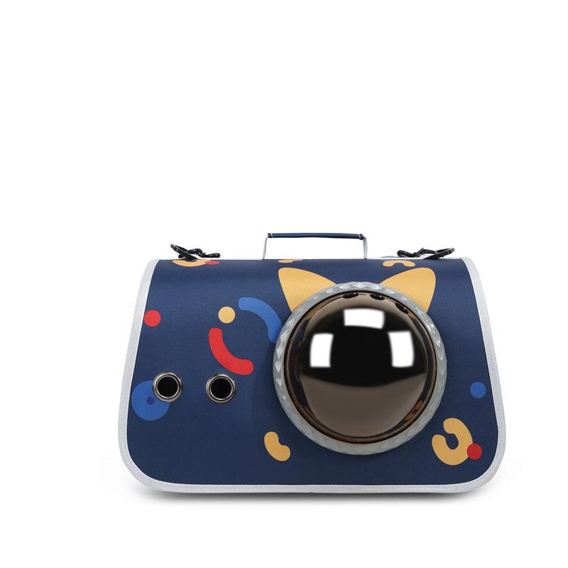Portable Foldable Pet Space Capsule: Large Capacity Airline Crate for Cats and Dogs