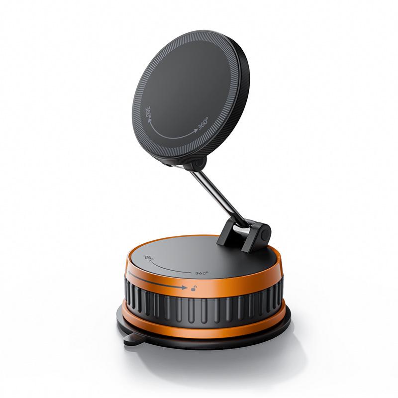360° Magnetic Navigation Car Phone Holder with Vacuum Suction