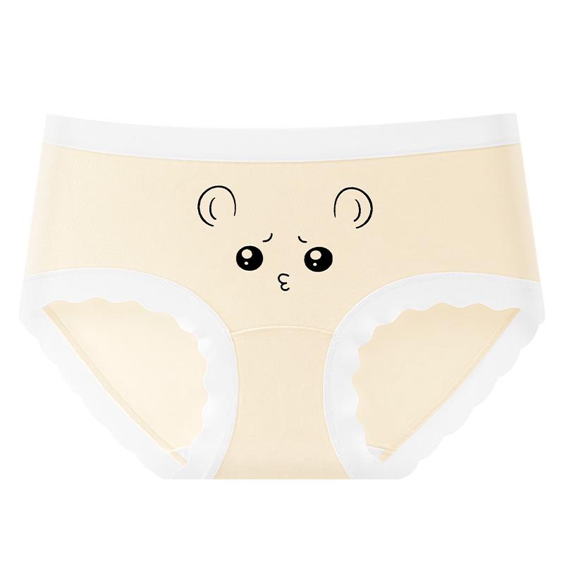 Girls' Pure Cotton Boxer Briefs for Children and Teens