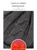 Herren Winter Warme Gestrickte Schiebermütze mit Ohrenschutz