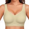 Reggiseno in Gel da Donna Taglie Forti Morbido Senza Ferretto Raccoglitore Supporto Completo Copertura Anziani