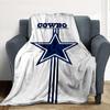 Cowboys Star Throw Blanket Flannel Blanket Soft Warm Sofa Bed Camping home Decor Unique Christmas Gift C10236
