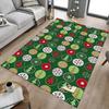 1PC Christmas Tree Snowflake Extra Large Non Slip Floor Carpet, Office, Family, Bedroom, Large Area Rug Indoor Rugs, Vibrant Colors