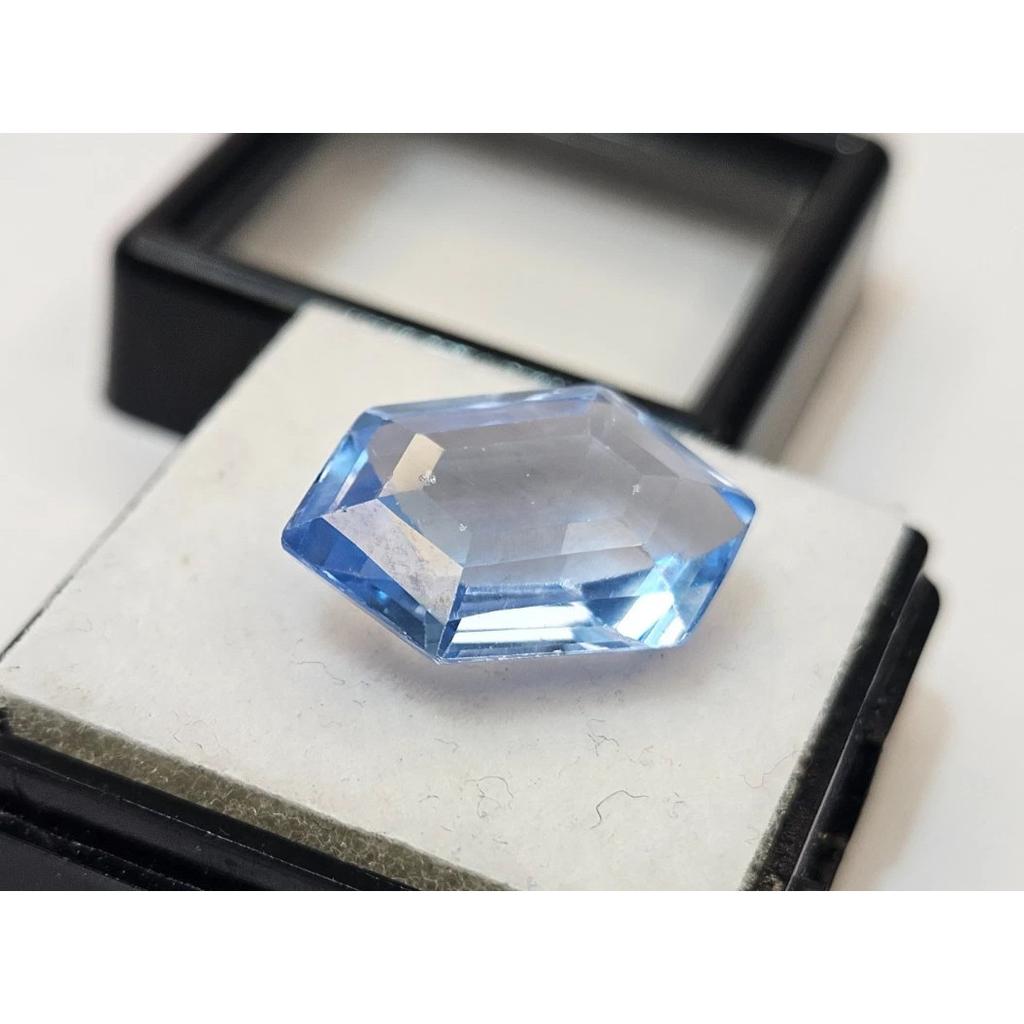 Aquamarine Blue Use For Gift Purpose Fancy Cut 9+ Ct Stunning Gemstone