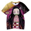 Short Sleeve Sweatshirt Cartoon Top 3D Printed T-Shirt Anime Demon SlayerSummer Street Fashion T-Shirt Top