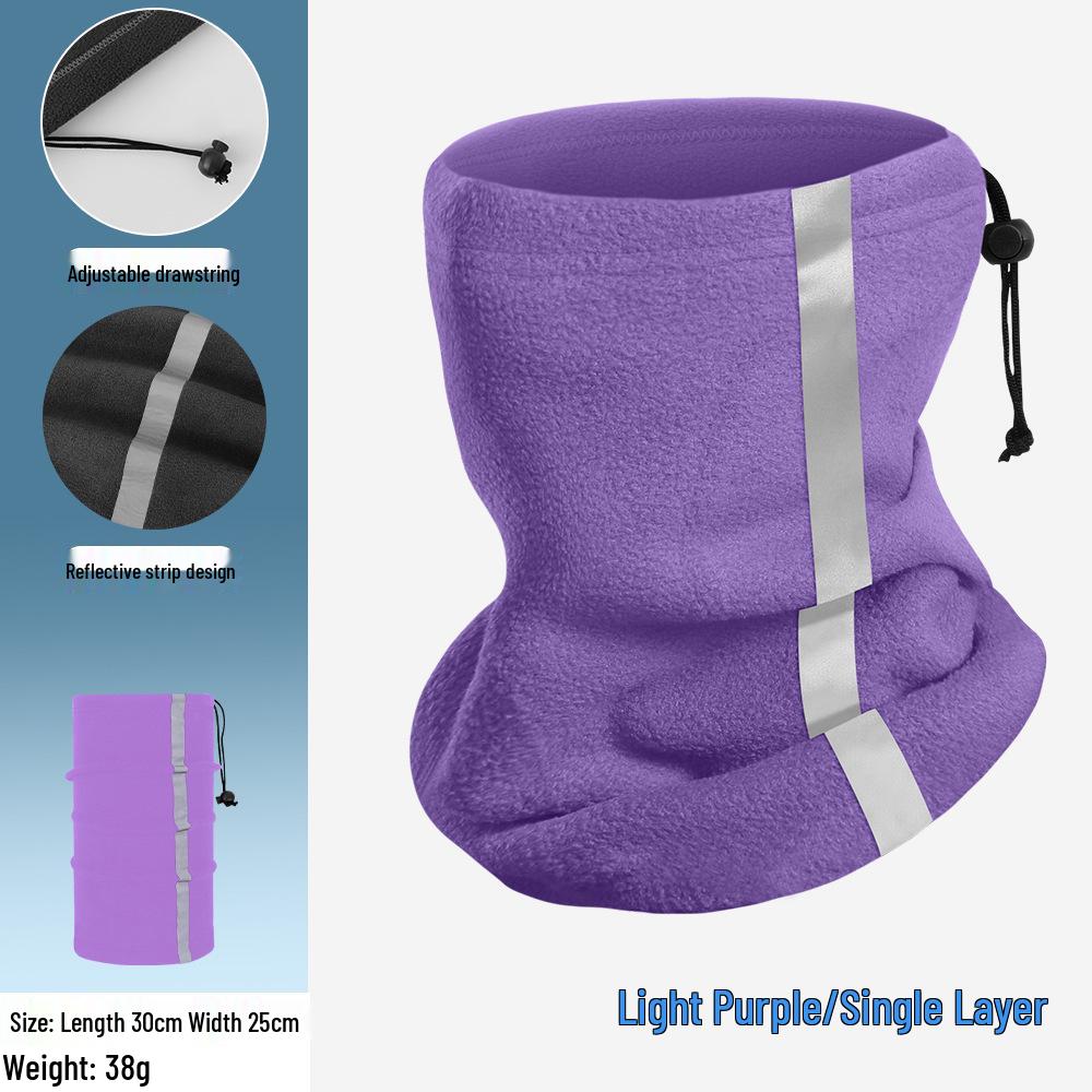 Adjustable Multifunctional Neck Warmer: Windproof Skiing & Cycling Gaiter for Autumn & Winter