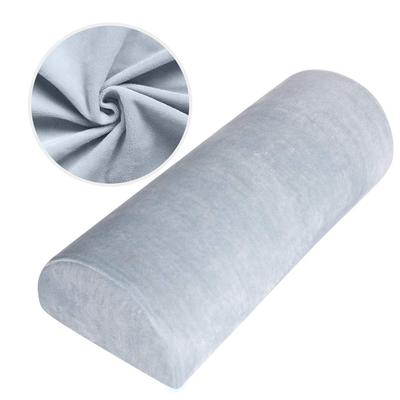 TanYoo Semicircular High-Resilience Urethane Pillow, Foot Pillow for Sleeping, Lumbar Pillow, Leg Pillow, Knee Pillow, Soft and Soft Velour Fabric, Fo