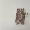 Baby Solid Cool Sleeveless Romper Toddler Boys Loose Comfortable Casual Outwear Jumpsuit Infant Clothes Kids Girls Onesie 0-24m