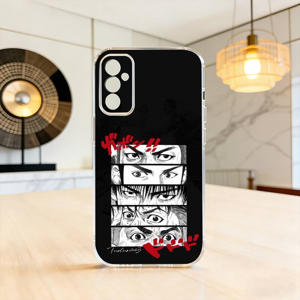 Anime basquete-E  Phone Case Transparent Silicone Soft For SamsungA10,12,20,21S,30,31,40,50,51,52,70,71