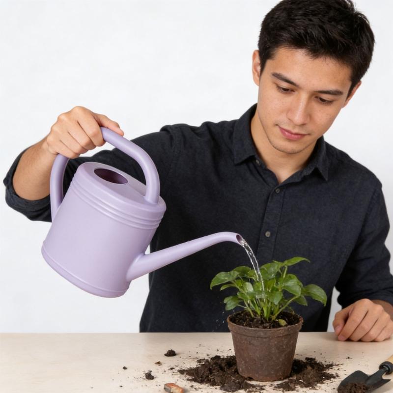 Gießkanne für Zimmerpflanzen Kleine Gießkanne für Zimmerpflanzen Garten Blume Langer Ausguss Gießkanne für Außenbewässerung
