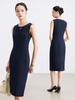 Women's 2025 Sleeveless Slim Fit Mid-Length Professional Dress