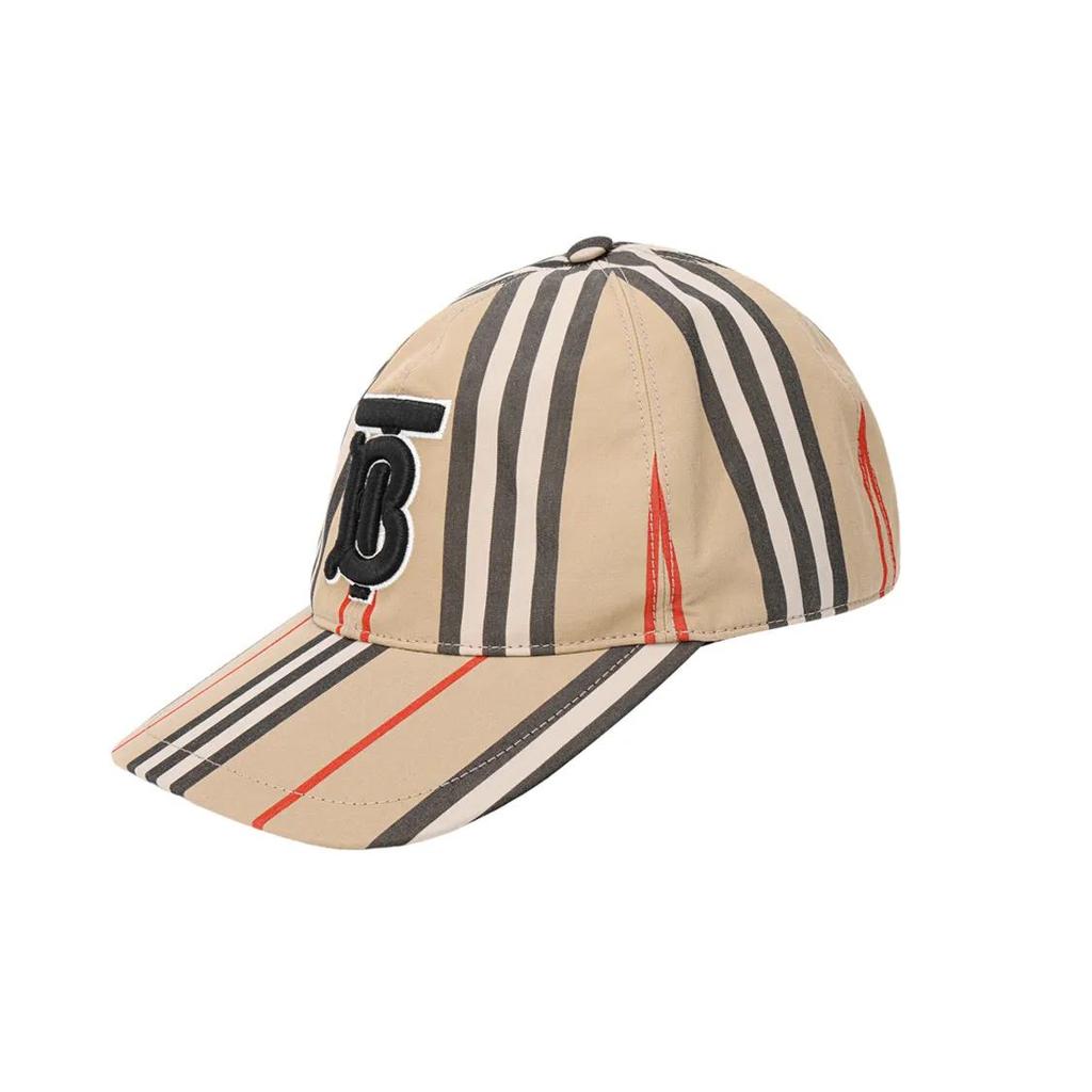 Burberry Vintage Check Cotton Baseball Cap Monogram Motif Archive Beige (Unisex) Baseball Caps 8026924