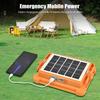20000mAh Solar Camping Lantern Rechargeable LED Tent Light Magnetic Emergency Flashlight Power Bank for Outdoor Repair