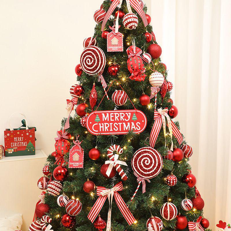 2025 Luxury Christmas Tree Ornament Set for Live Streaming and DIY Decoration