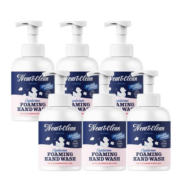 

Knit & Clean Perfume Hyaluron Foming Hand Wash 500 мл, 6 корейских косметических средств