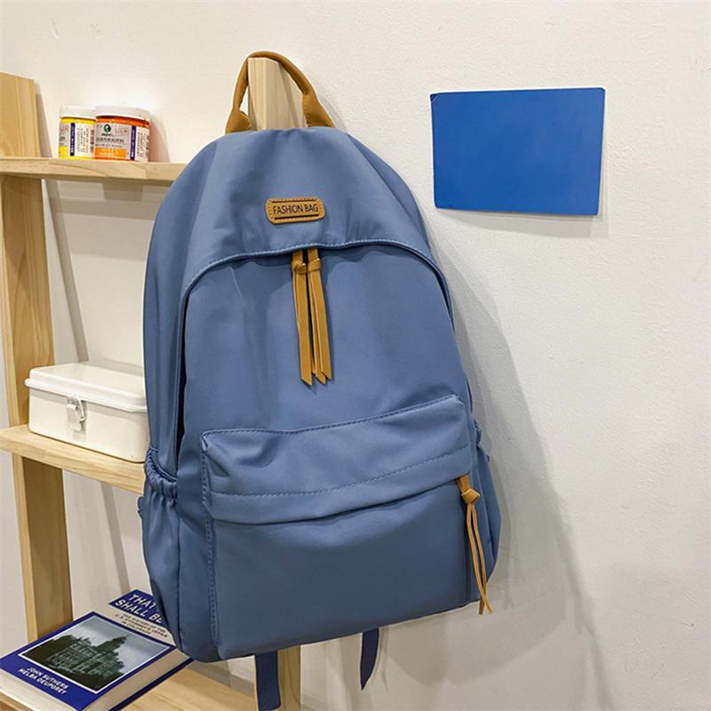 

Женский модный рюкзак, студенческий школьный рюкзак, большой вместительный школьный женский рюкзак, сумки для отдыха, регулируемый рюкзак на плечо синий