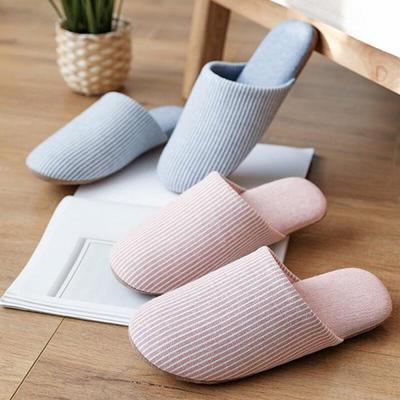 Home Living Room Interfloor Noise Prevention Soft Cushion Hotel Slippers LS740