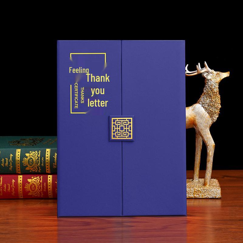 A4 Üç Katlı Sedefli Teşekkür ve Takdir Belgesi