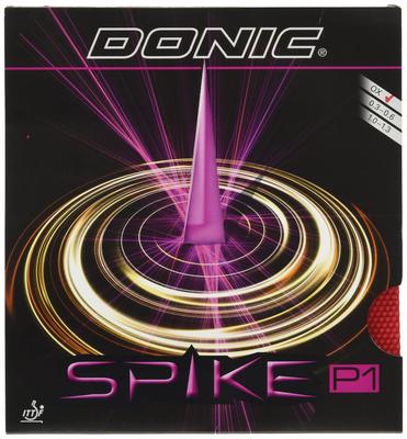 DONIC Table Tennis Spikes P1 Rubber Red AL073 High-Grain 0.3